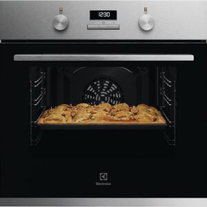Electrolux 60cm Premium Built-In Oven with Digital Display, 65L XL Oven Capacity with Fan
