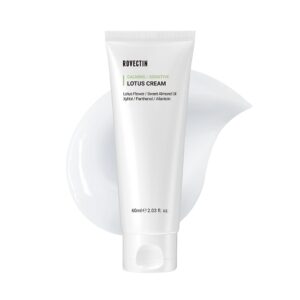 ROVECTIN Calming Lotus Water Cream - Lightweight Moisturizer Face Cream for Oily