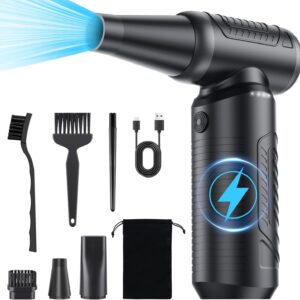 Compressed Air Duster, 200,000 RPM Electric Air Duster for Computer