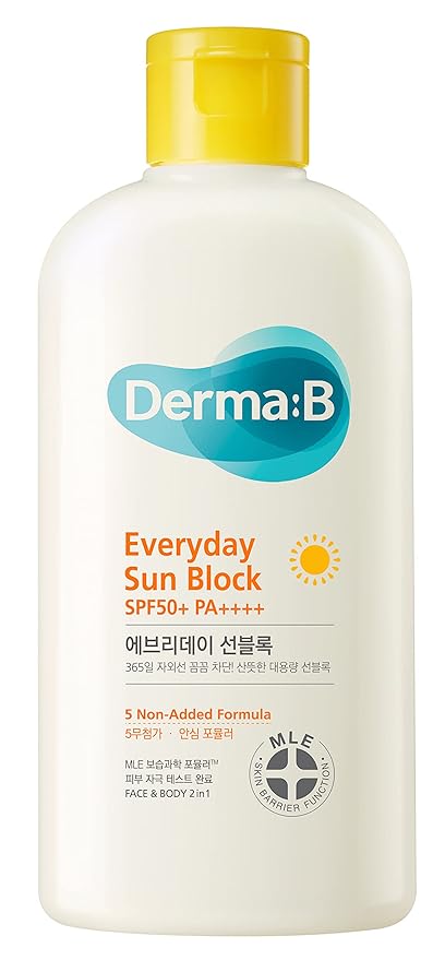 Facial Body Non-Sticky for Dewy Skin, Korean Protection Lotion