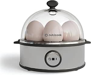 Egg Cooker for Boiled Eggs, Poached Eggs, Scrambled Eggs